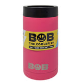 BOB THE COOLER CO - 16oz "Bob's Chillin" Standard Double Wall Vacuum Insulated Can Cooler, Stainless Steel Can Cooler for Camping, Beverages, Drink, Beer, Beach & More
